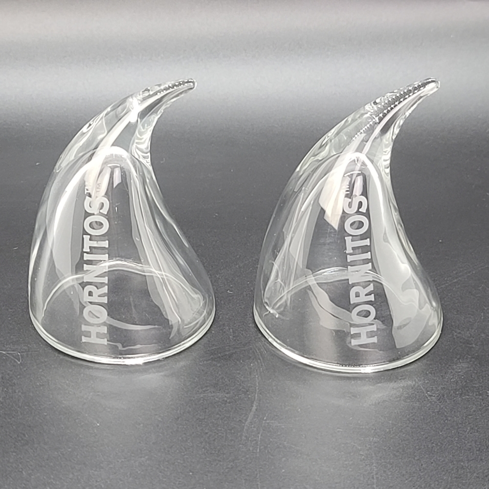 Hornitos Horn Shot Glasses a Pair.